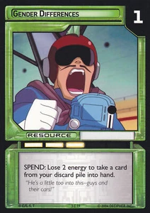 Gender Differences - Grave - MegaMan NT TCG - Imagen 1 de 1