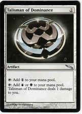 Talisman of Dominance, Mirrodin, Uncommon, LP, Mana Rock, Non- Foil, Black/White