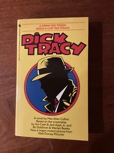 Dick Tracy by Max Allan Collins (1990, PB) VG + FIRST EDITION - Picture 1 of 6