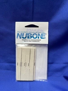 Graph Tech Nubone LC-9210 klassische Gitarrensättel 13/32" hoch kompensiert Menge 8 - Bild 1 von 4