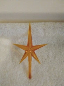 Estrella Aurora Iridiscente DORADA Mediana para Cerámica Árbol de Navidad - Imagen 1 de 5