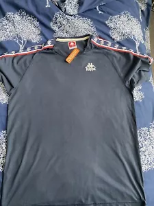 Men’s kappa t shirt Navy Xxl New - Picture 1 of 6