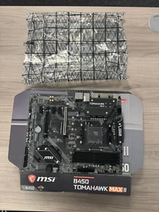 MSI B450 TOMAHAWK, AM4, Intel (7C02-014R) Motherboard (no io shield) - Picture 1 of 5