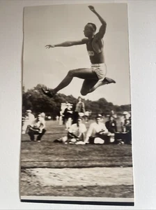 1936 Jesse Owens Type 3 Wirephoto 7/06 Olympic Test Broad Jump Princeton - Picture 1 of 3