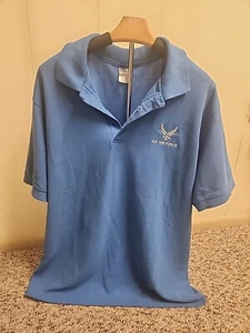 United States USAF US Air Force Golf Polo Shirt Men's XL - Picture 1 of 5