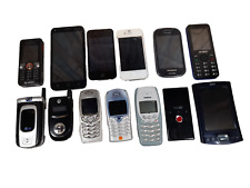 11 Various Mobile Phones Plus Palm and HD Camera Spares or Repairs Job Lot