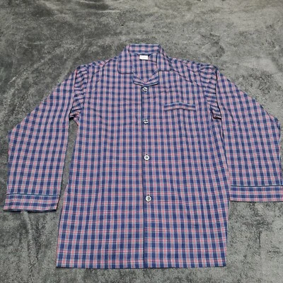 NUEVO CON ETIQUETAS BROOKS BROTHERS Pijama de tela ancha resistente a las arrugas para hombre talla M azul Foto 1 de 4