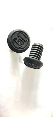 GT Bike BMX bicycle Handlebar Grip Bar Ends bmx grip end  Plugs Cap - Image 1 of 2