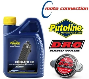 DRC HIGH PRESSURE RADIATOR CAP & PUTOLINE COOLANT SUZUKI RMZ250 RMZ450 2014 - 24 - Picture 1 of 1