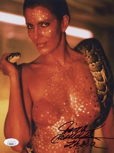 Foto firmada por JOANNA CASSIDY BLADE RUNNER 8x10 autógrafo ZHORA CERTIFICADO DE AUTENTICIDAD JSA - Imagen 1 de 2