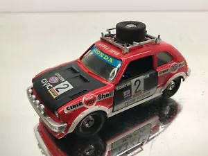 EIDAI GRIP HONDA CIVIC RALLY #2 RALLY KENIA JAPAN - RED 1:28 - GOOD COND- B27 - Bild 1 von 8