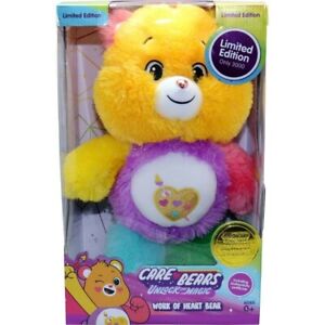 Licensed CARE BEARS UNLOCK MAGIC LIMITED EDITION Collector WORK OF HEART BEAR