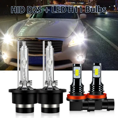 Faro delantero HID haz alto bajo bombilla antiniebla cantidad de 4 faros delanteros para Infiniti QX80 2014 Foto 1 de 4