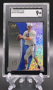 1998 SKYBOX E-X 2001 PEYTON MANNING RC ROOKIE SGC 9 CARD #54 Colts Broncos 🔥