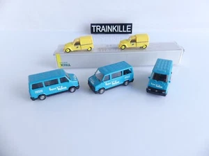 1:87 / 3 X C25 LOUEZ VALEM PRALINE + 2 2CV POSTE FRANCAISE FOURGONNETTE EKO - Picture 1 of 2