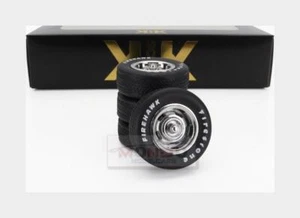 1:18 KK SCALE Accessories Set 4X Wheels And Rims For Corvette C3 1972 KKDCACC038 - Foto 1 di 2