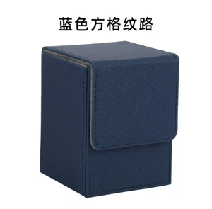 PU Leather Game Card Box - Blue - Picture 1 of 8