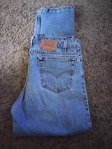 Levis 550 Jeans Mens 36x32 Blue Relaxed Fit Denim Tapered Leg Classic Casual - Picture 1 of 2