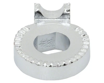 Shimano Nexus/Alfine Track-Type Dropout Right Non-Turn Washer (6R Silver) Y33M39 - Image 1 of 2