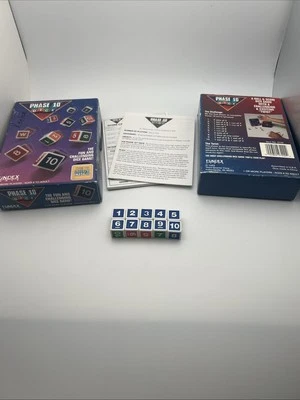 Phase 10 Dice Game Vintage Fundex Games Complete 1993 - Image 1 of 4