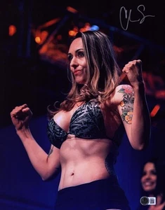 Foto firmada por Charisa Sigala 11x14 certificado de autenticidad BAS Combate Rizin FC BKFC foto automática 0 - Imagen 1 de 24