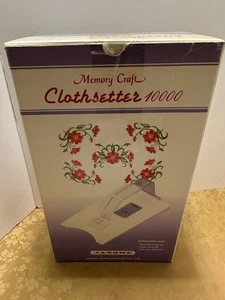 Janome Memory Craft Clothsetter 10000 Nähmaschine Stickwerkzeug - Bild 1 von 12