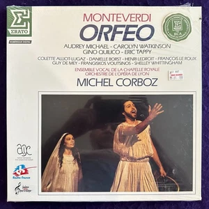 Sealed ~ MONTEVERDI: Orfeo CORBOZ 2LP Box Set / Erato Quilico Tappy MINT - Imagen 1 de 4