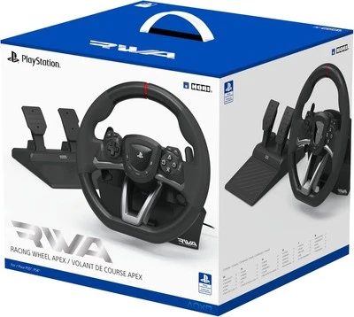 HORI Racing Wheel Apex for Playstation 5, PlayStation 4 and PC - Officially Lice - Image 1 of 3