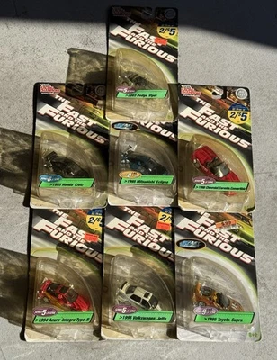 Racing Champions 2003 The Fast & The Furious Lot Of 7 1:64 Diecast New Supra - Image 1 of 4