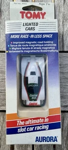 Tomy Aurora AFX Jaguar #60 Castrol Lights White Red Green 1/64 Scale Slot Car - Picture 1 of 9