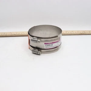 Fernco Proflex 4 in. x 4 in. Neoprene Shielded Coupling - Picture 1 of 4