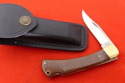 Buck США 110 5 «закрытый складной охотник Custom Micarta 1987 замок нож новом - Изображение 1 из 4