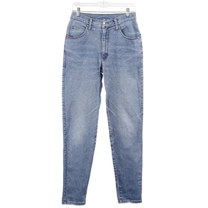 Jeans donna LEVI'S vintage 28x31 blu vita alta skinny affusolato anni 90 90 - Foto 1 di 17