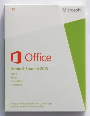 Microsoft Office 2013 Home & Student - PKC - Vollversion - Deutsch -NEU- - Bild 1 von 2