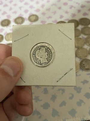 1897 Barber Dime - Image 1 of 2