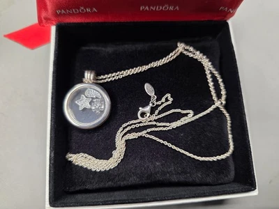 Original Pandora Medaillon mit 3 Einleger Silber 925 OVP - Bild 1 von 4