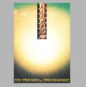 Dog Star Man 1964 Flyer Mini Poster Chirashi Stan Brakhage - Bild 1 von 2