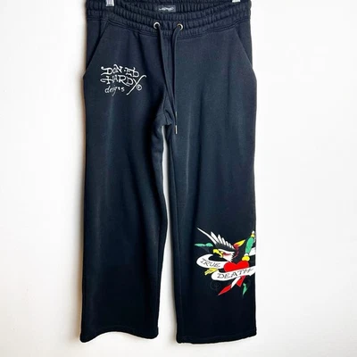 Ed Hardy Retro Eagle Flare Sweatpants retro Eagle size: S - Image 1 of 4