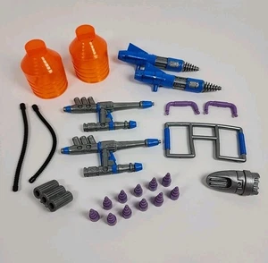 Lote de accesorios vintage TMNT Mutant Module 1990 brocas mangueras misiles - Imagen 1 de 14