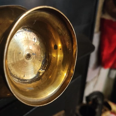 DE COLECCIÓN OLLA SURAHI AFTABA LATÓN INDIO DECORATIVO MOGOL COLECCIONABLES GENUINO Foto 1 de 4