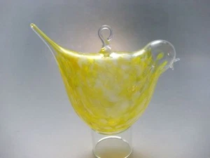 Vogel Glasfigur hohlgeblasen Hängevogel Vogel zum aufhängen Lauschaglas Qualität - Bild 1 von 8