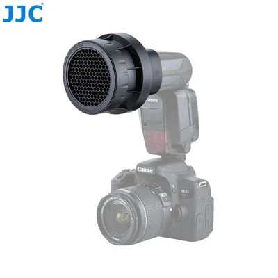 JJC 3-in-1 Stacking Honeycomb Grid Light Modifier for Canon 580EX II 600EX RT - Image 1 of 4