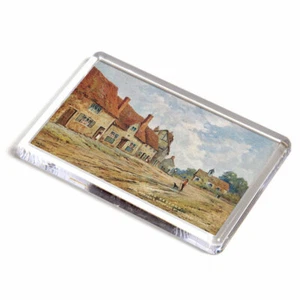 FRIDGE MAGNET - Vintage Bedfordshire - John Bunyan's House & St Cuthbert Church - Picture 1 of 1