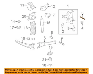 FORD OEM 04-16 E-150 Steering Gear Linkage-Outer Tie Rod Pin W715173S439 - Picture 1 of 2