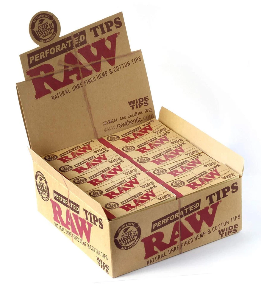 RAW  Wide Tips  Ganze Box  mit 50 Heftchen  a 50 Tips - Bild 1 von 1