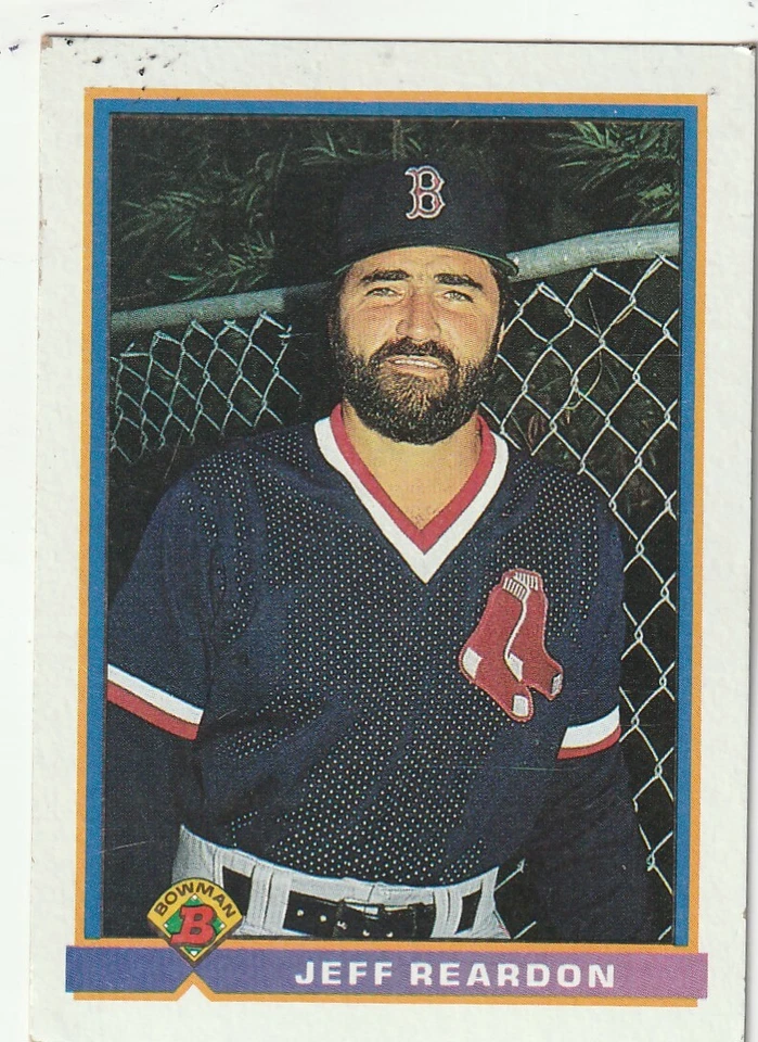 FREE SHIPPING-MINT-1991 Bowman Jeff Reardon #107 RED SOX PLUS BONUS CARDS - Image 1 of 1