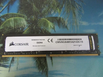 Corsair 8GB DIMM DDR4 2133 (PC4 17000) Memory (CMV8GX4M1A2133C15) - Image 1 of 2