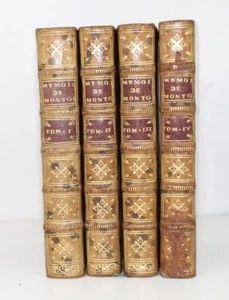 CLERMONT, Mémoires de François de paule de Clermont, marquis de Montglas, 4 vol - Picture 1 of 4