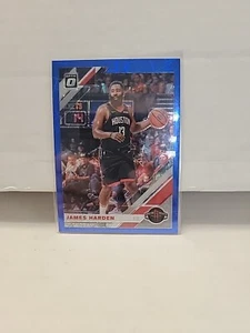 James Harden 2019-20 Panini Donruss Optic Blue Velocity Prizm #68 NBA Rockets - Picture 1 of 1