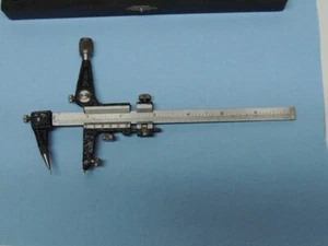 Precision Layout Compass with Vernier Scale Germany - Picture 1 of 3